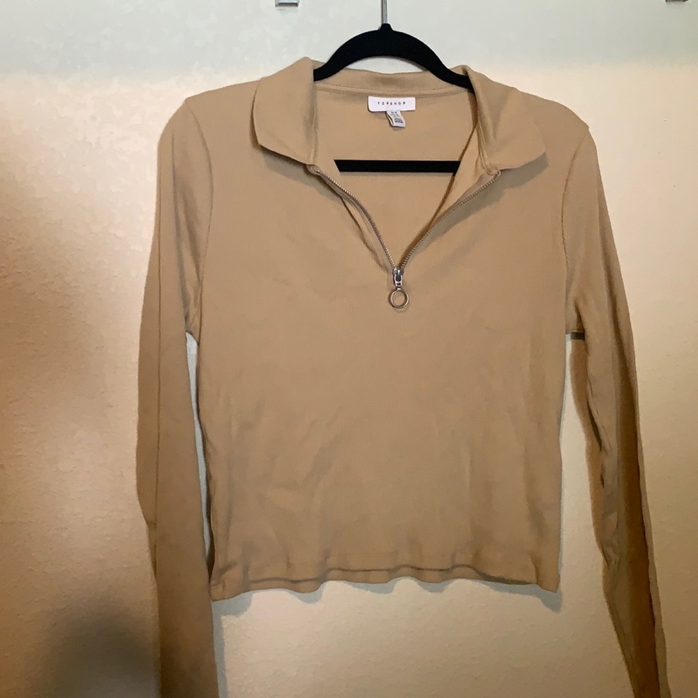 Tan sweater